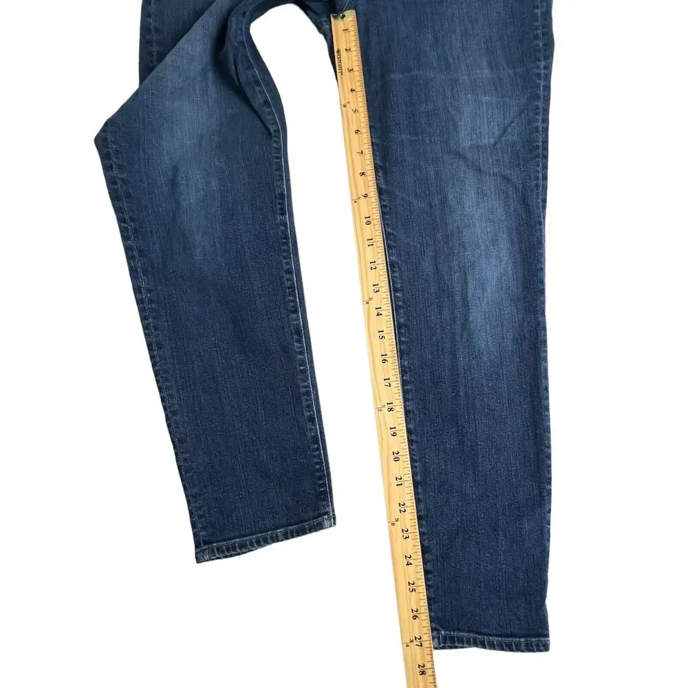 Vince Womens Dark Wash Mid Rise Skinny Jeans 29‎